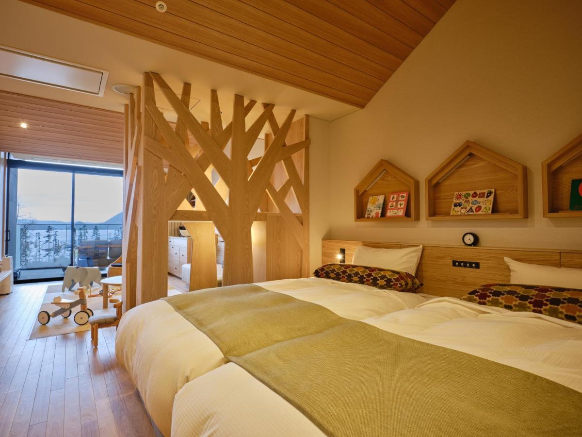 Lake Toya Tsuruga Resort Hikarinouta Toyako Exterior photo